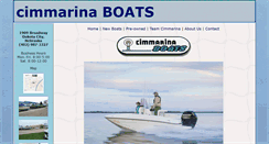 Desktop Screenshot of cimmarina.com